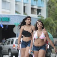 Sexy Florida beach bikini girls, some topless like (5 of 92).jpg