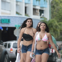 Sexy Florida beach bikini girls, some topless like (6 of 92).jpg