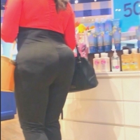 Thick ebony ass