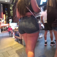 Phat denim booty