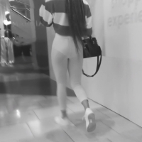Infrared ebony babe