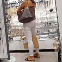 White jeans