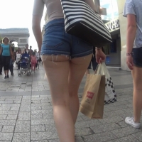 Cheeky tourist