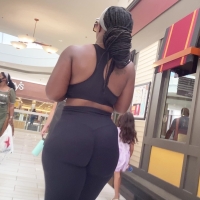 Ebony mall ass