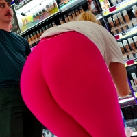 Pink Alphalete ass