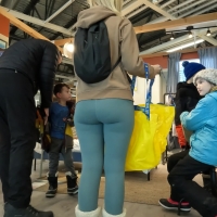 Sexy blonde milf