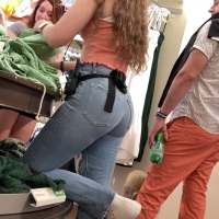 Teen with a booty