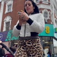 Leopard print Euro girl