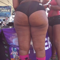 Huge ebony ass