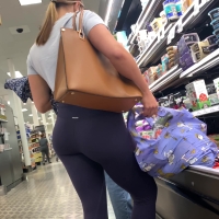 Purple blonde booty