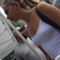 Hot college blonde