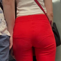 Slim red cutie