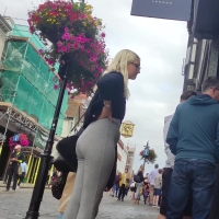 Big booty blonde teen
