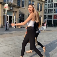 Beautiful slim blonde
