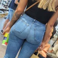 Tattooed blondie