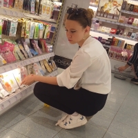 Candid beauty
