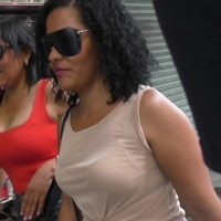 Big booty Latina in jeans