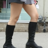 Candid leg and feet mix