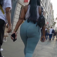 Big ass ebony