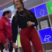 Red Adidas booty