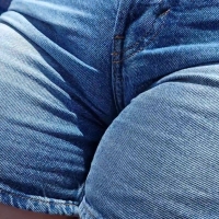 Denim babe up close (part 1)