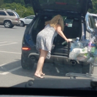 Parking lot milf