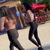 Two Latina baddies