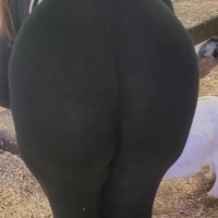 See through bend over