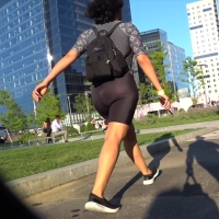 Spandex booty
