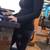 Haircut hottie