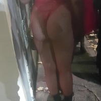 Nighttime thong booty