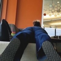 Booty laying down