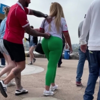 Thick green booty