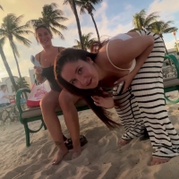 Black thong PAWG