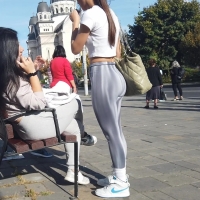 Grey gym girl