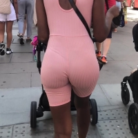 Slim ebony milf
