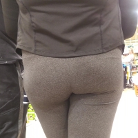 Thick ass in grey (part 2)