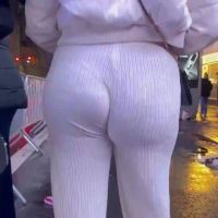 Latina milf in white