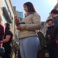 Baby blue booty