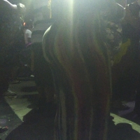 Nighttime ebony ass