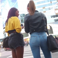 Hottie in tight jeans