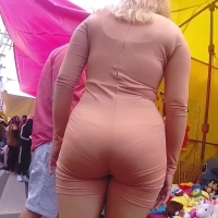 Beige jumpsuit