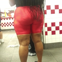Thick ebony ass