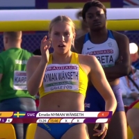 Track hottie Emelie Nyman-Wänseth