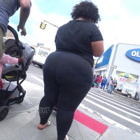 Huge ebony ass