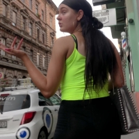 Spandex hottie