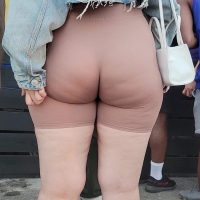 Wedged up babe