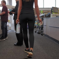 Fit milf in Walgreens