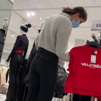 Black jeans girl
