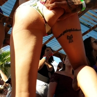 Sexy party babe (part 2)